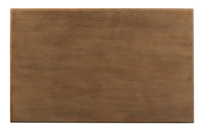 Kafe 60" Rectangular Leg Table - Latte - Chapin Furniture
