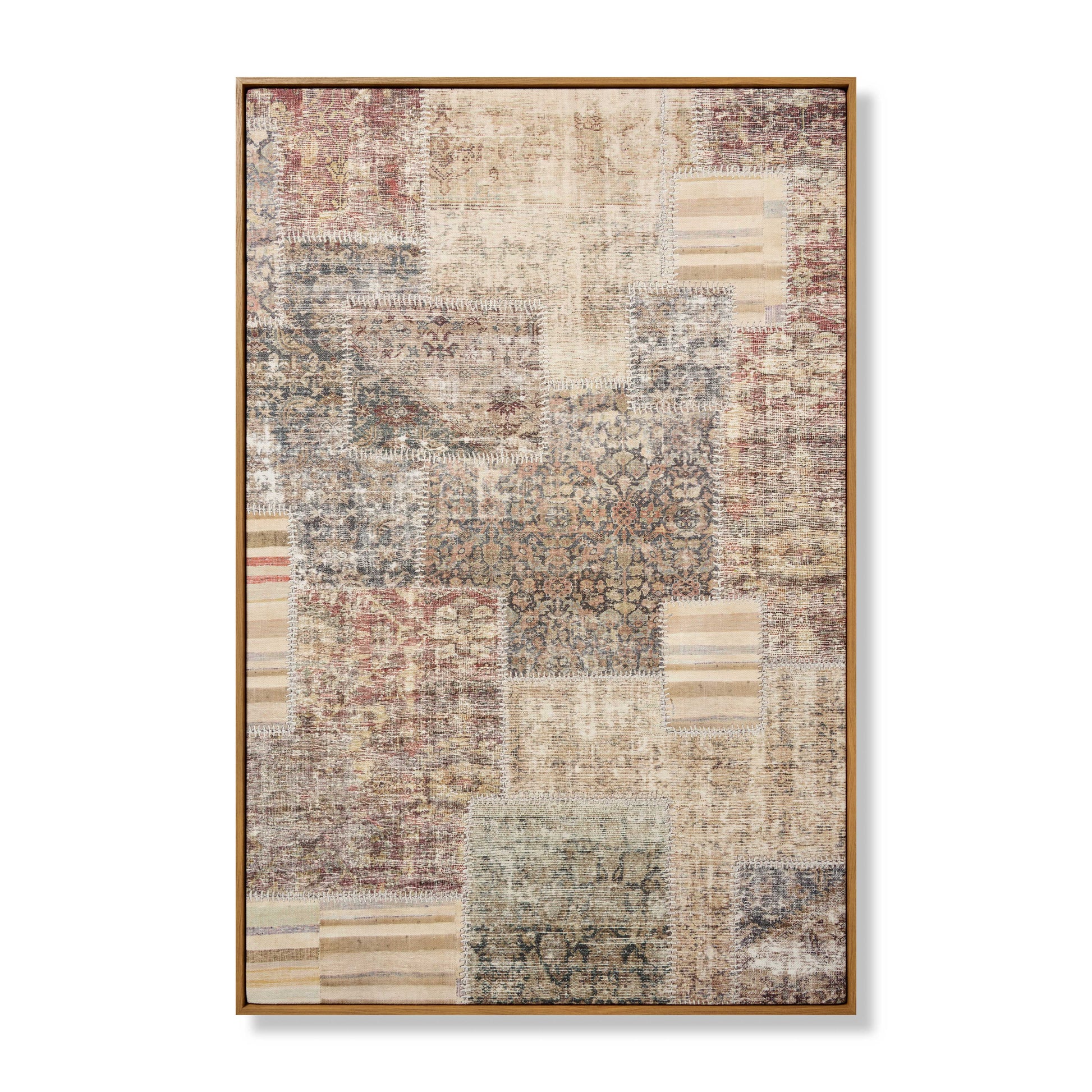 Amber Lewis x Loloi Laguna Multi 3'-3" x 4'-11" Wall Art - Chapin Furniture