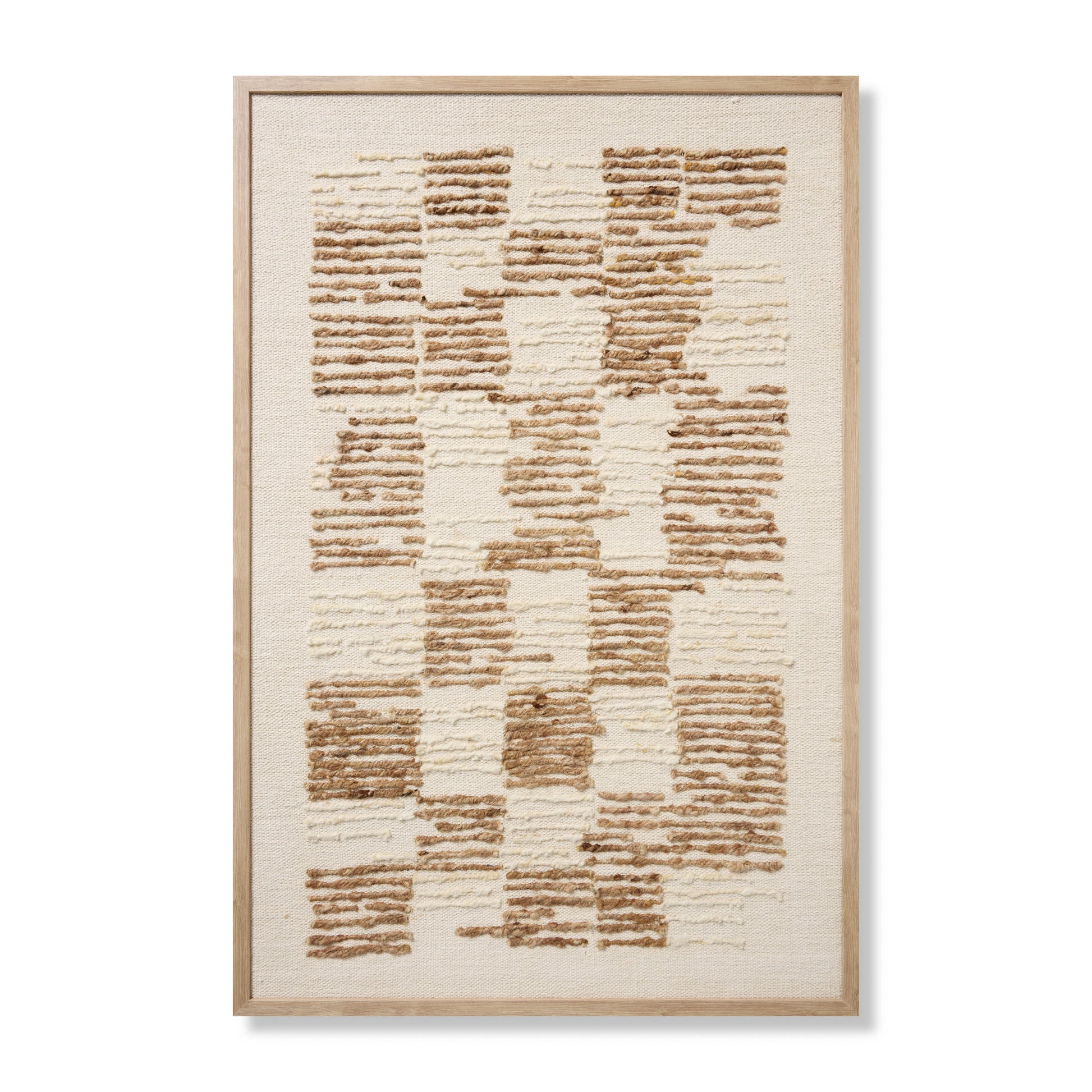 Amber Lewis x Loloi Los Alamos Brown 3'-4" x 5'-0" Wall Art - Chapin Furniture
