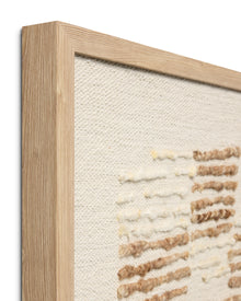 Amber Lewis x Loloi Los Alamos Brown 3'-4" x 5'-0" Wall Art - Chapin Furniture
