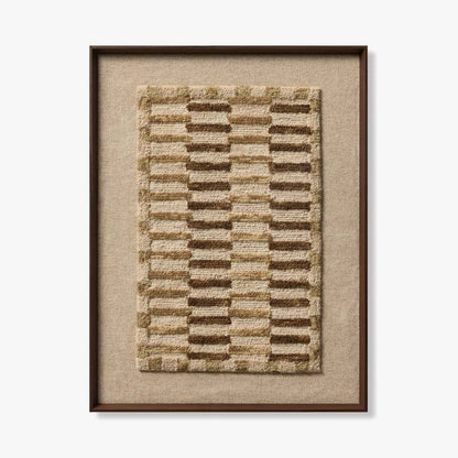 Amber Lewis x Loloi Descanso Ivory / Beige 2'-8" x 3'-6" Wall Art - Chapin Furniture