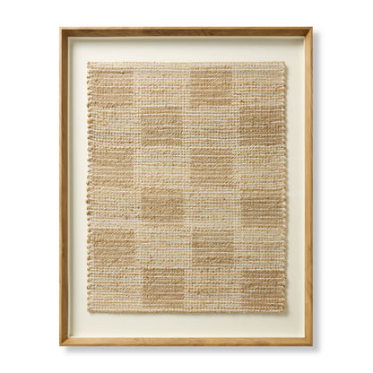 Amber Lewis x Loloi Santa Ynez Beige 2'-9" x 3'-5" Wall Art - Chapin Furniture