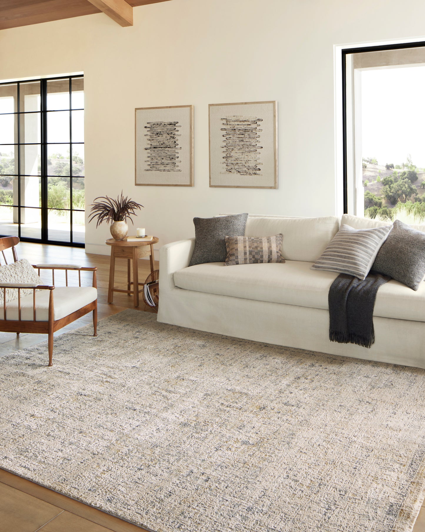 Amber Lewis Alie Rug - Sand / Sky - Chapin Furniture