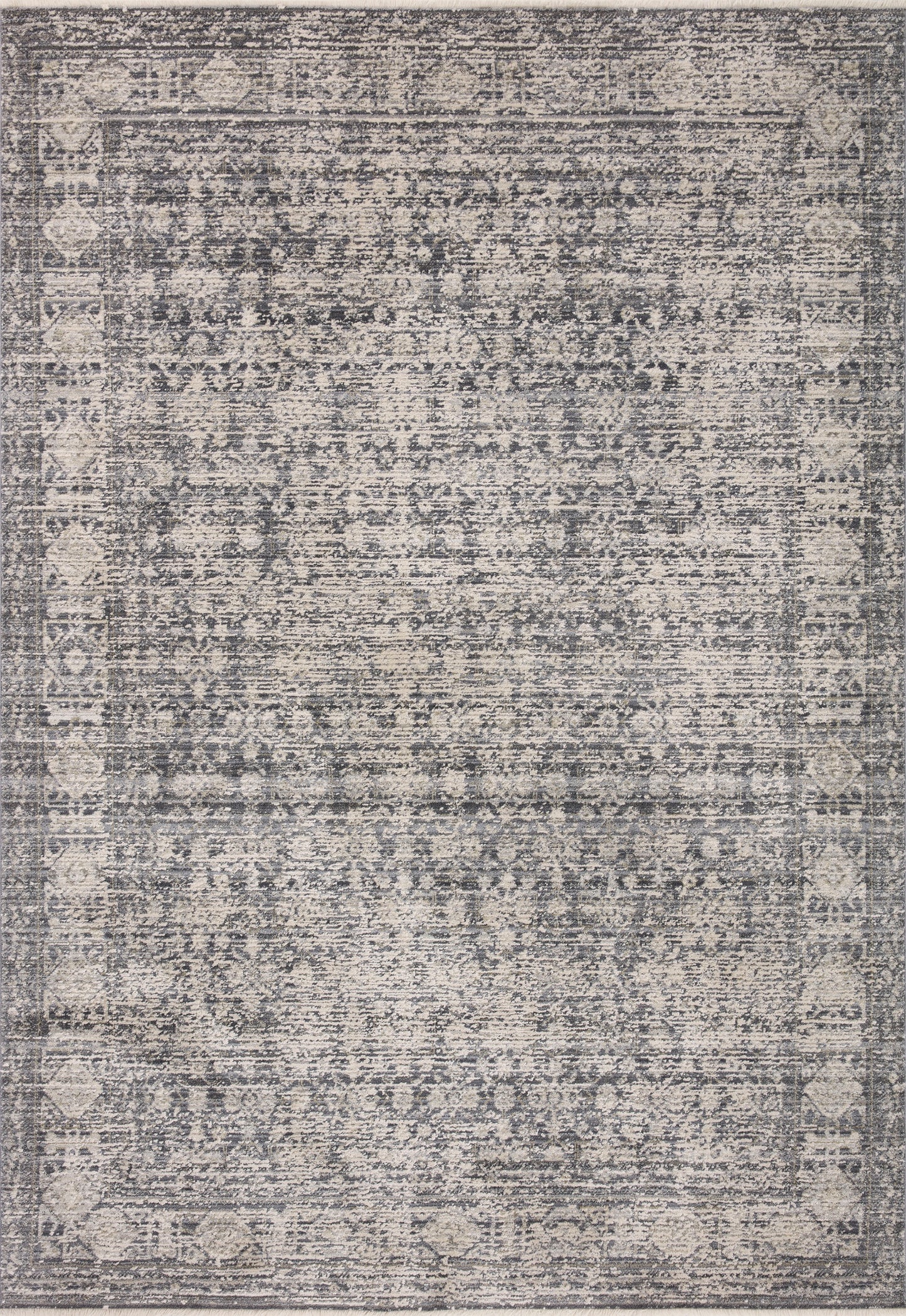 Amber Lewis Alie Rug - Charcoal / Dove - Chapin Furniture