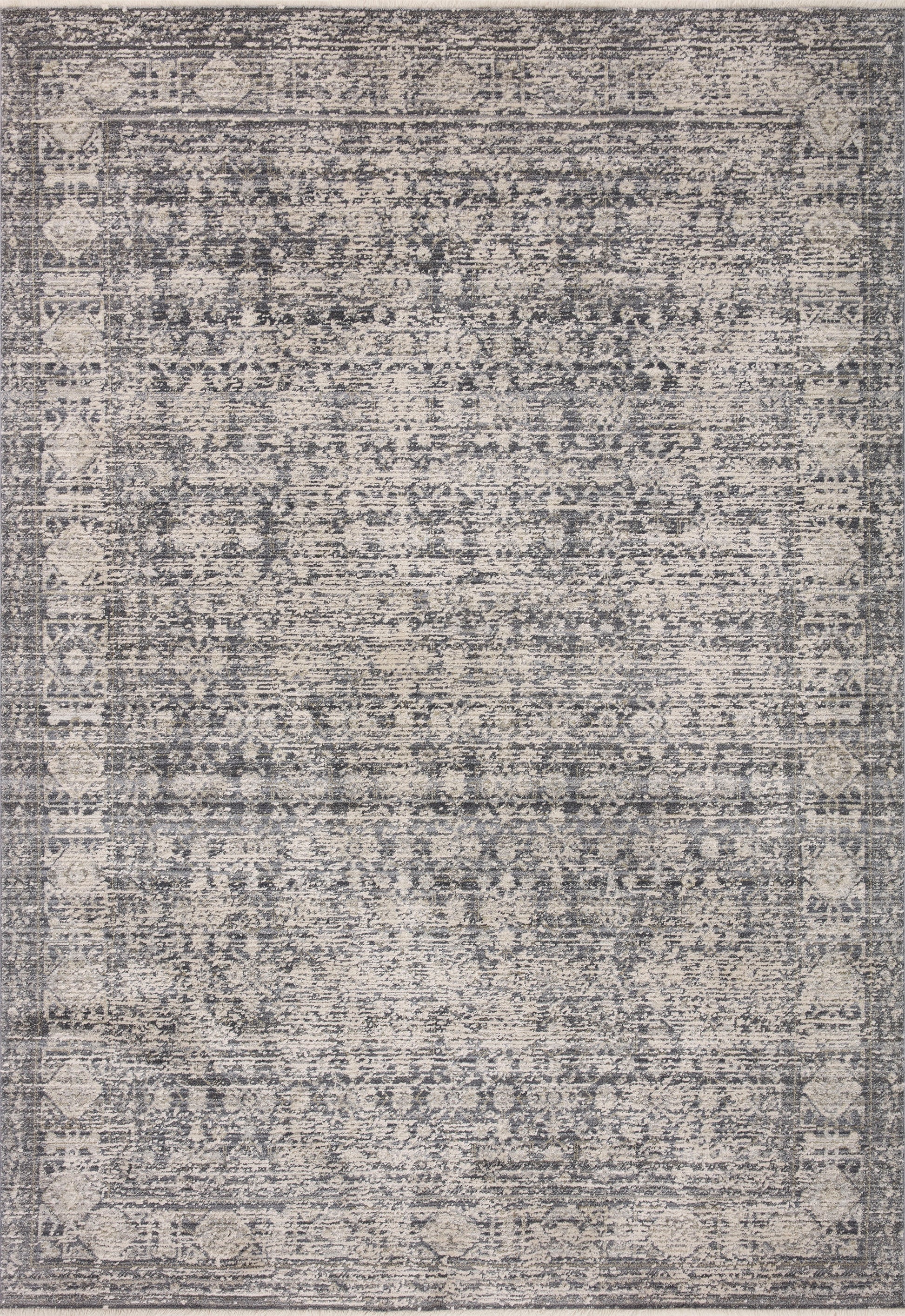 Amber Lewis Alie Rug - Charcoal / Dove - Chapin Furniture
