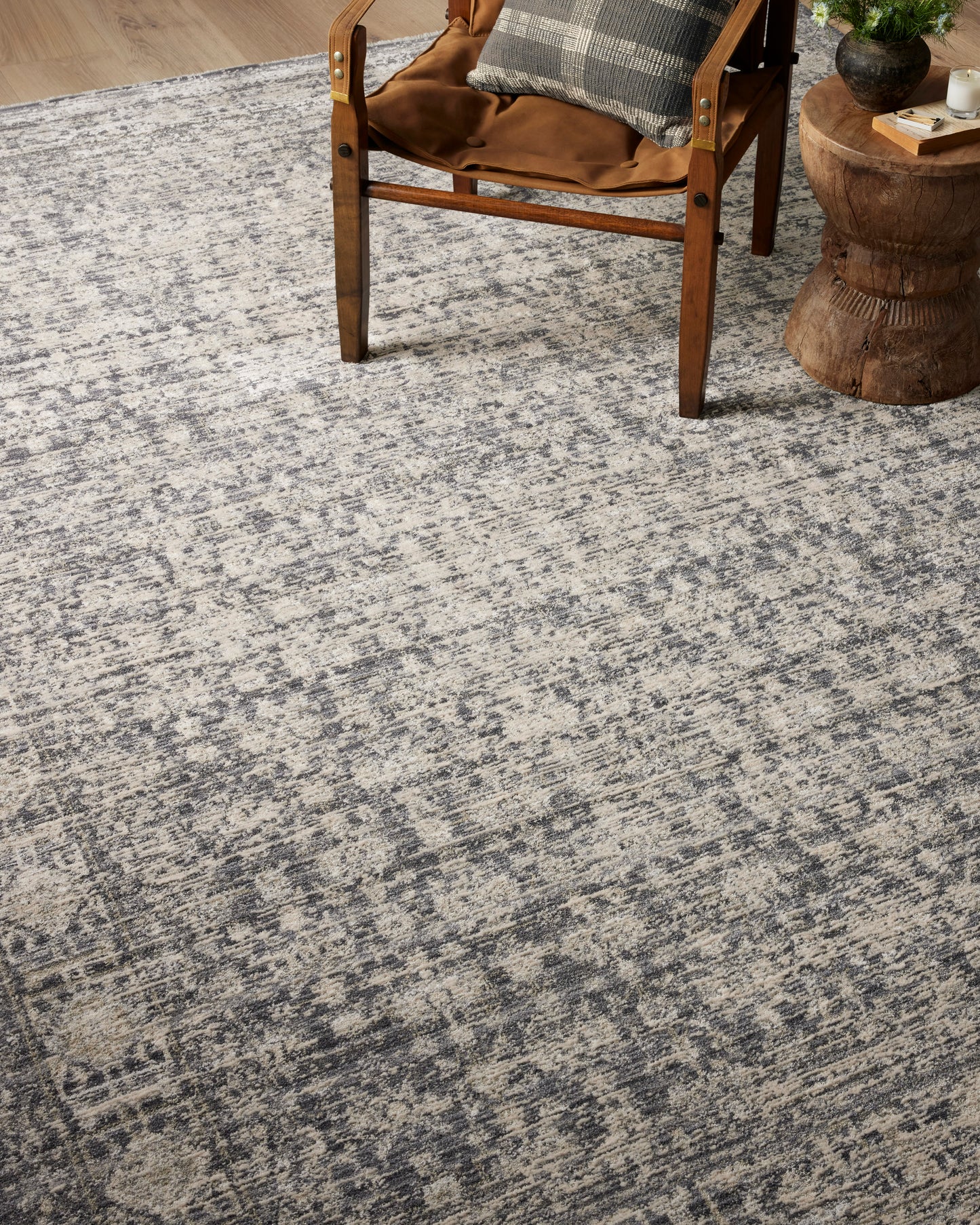 Amber Lewis Alie Rug - Charcoal / Dove - Chapin Furniture