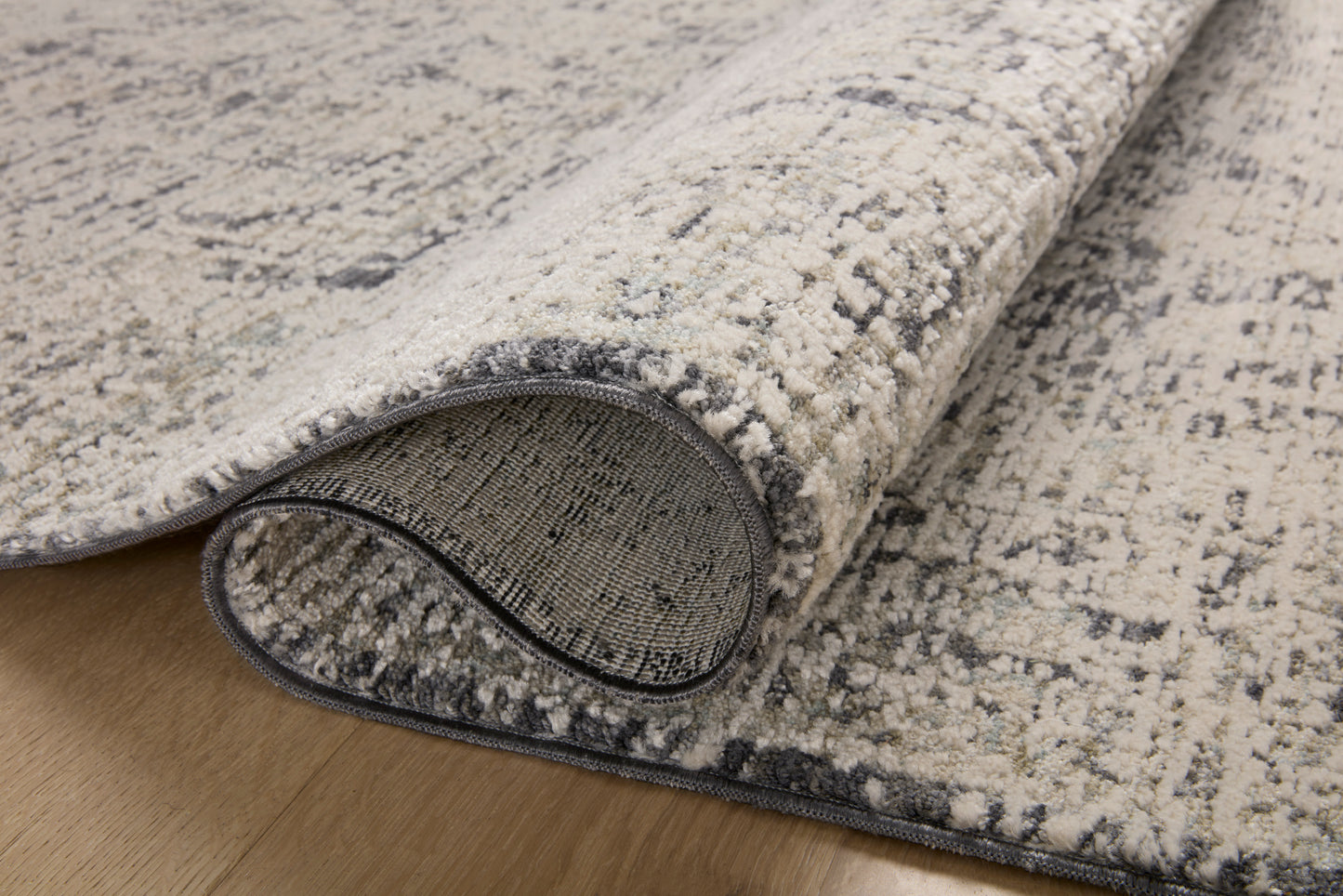 Amber Lewis Alie Rug - Charcoal / Beige - Chapin Furniture