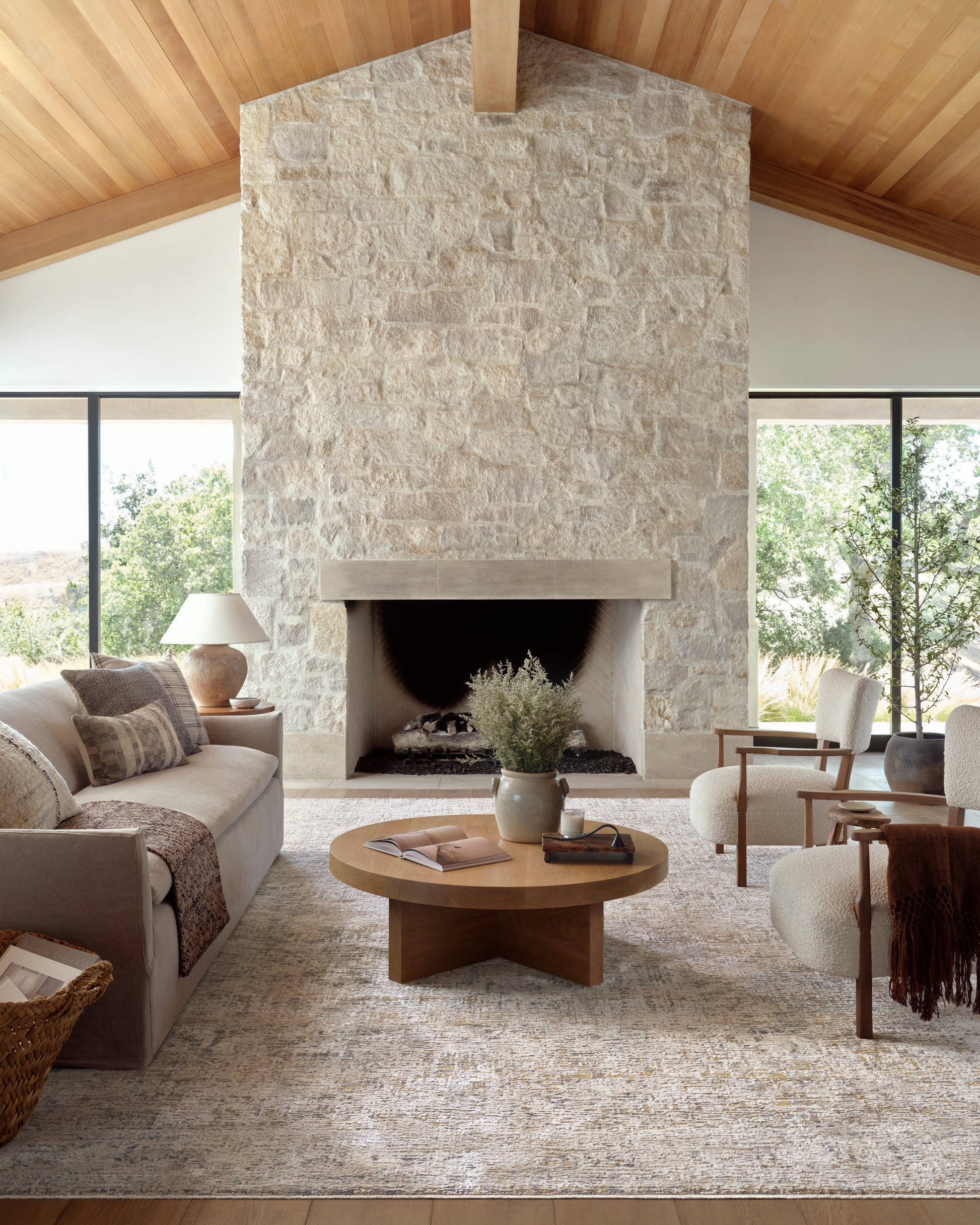 Amber Lewis Alie Rug - Gold / Beige - Chapin Furniture