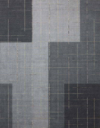Alistair 01 Slate/Natural Rug - Chapin Furniture