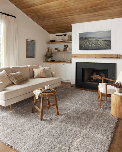 Angela Rose Amira Rug - Silver / Ivory - Chapin Furniture