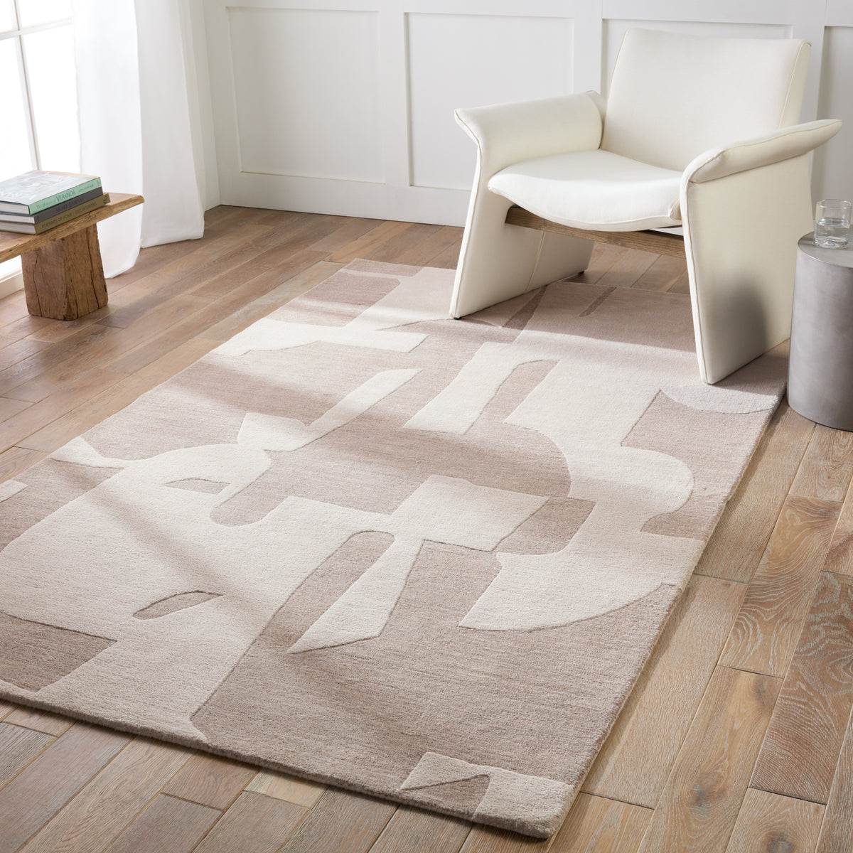 Anthem Noverre ANT02 Taupe/Cream Rug - Chapin Furniture