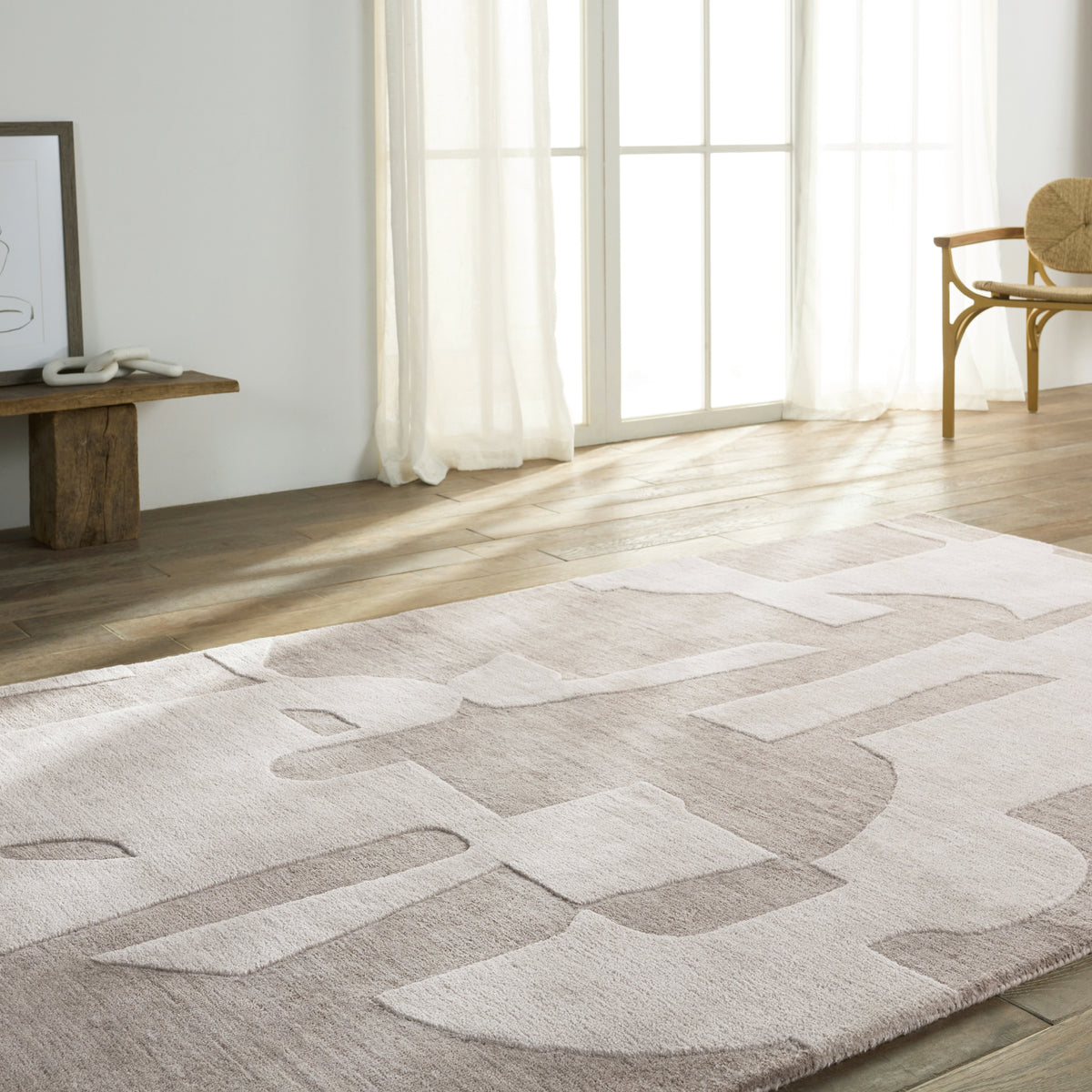 Anthem Noverre ANT02 Taupe/Cream Rug - Chapin Furniture