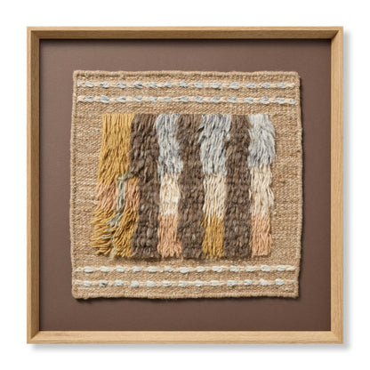 Loloi Agadir Natural 2'-1" x 2'-1" Wall Art - Chapin Furniture