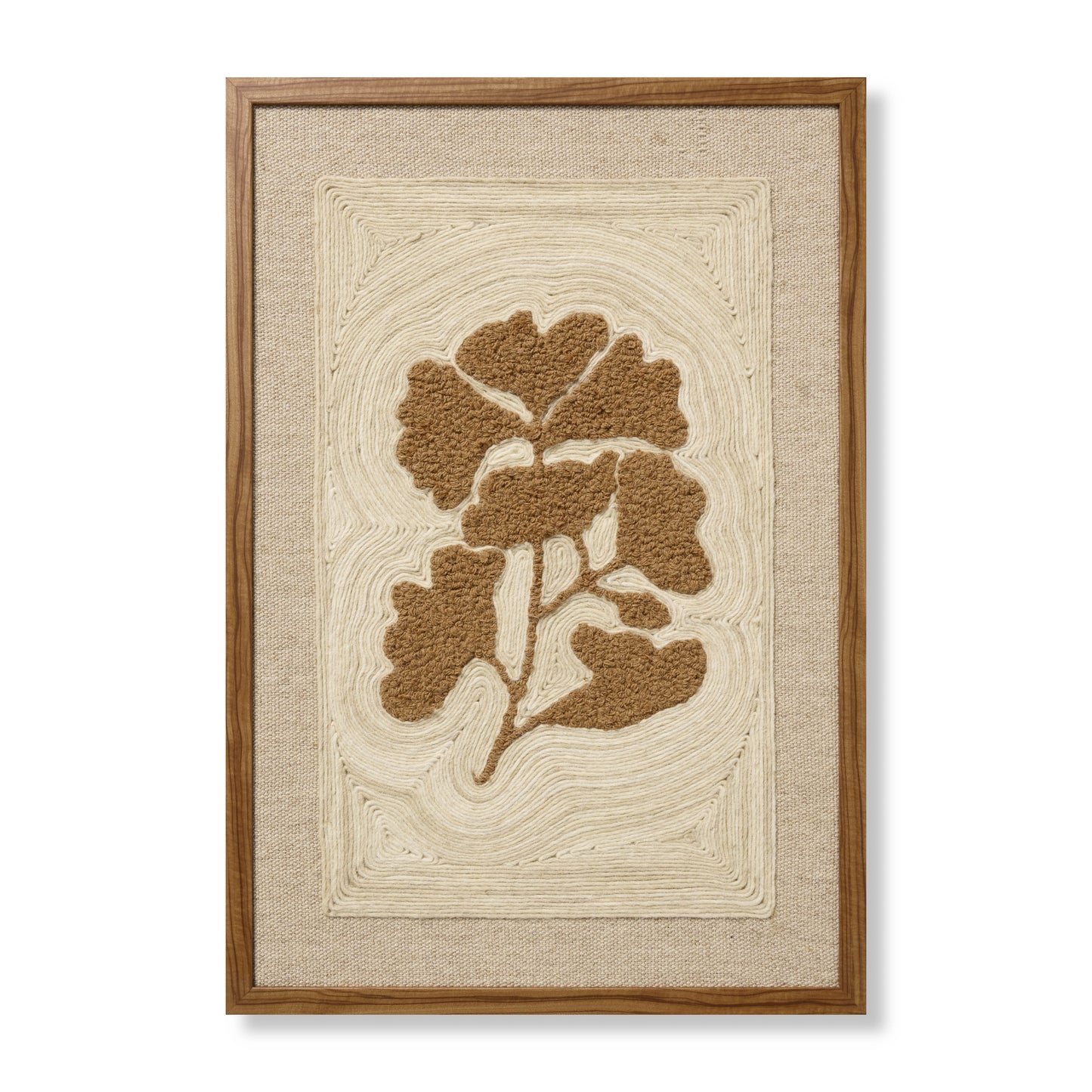 Loloi Clover & Clay Brown 2'-2" x 3'-2" Wall Art - Chapin Furniture
