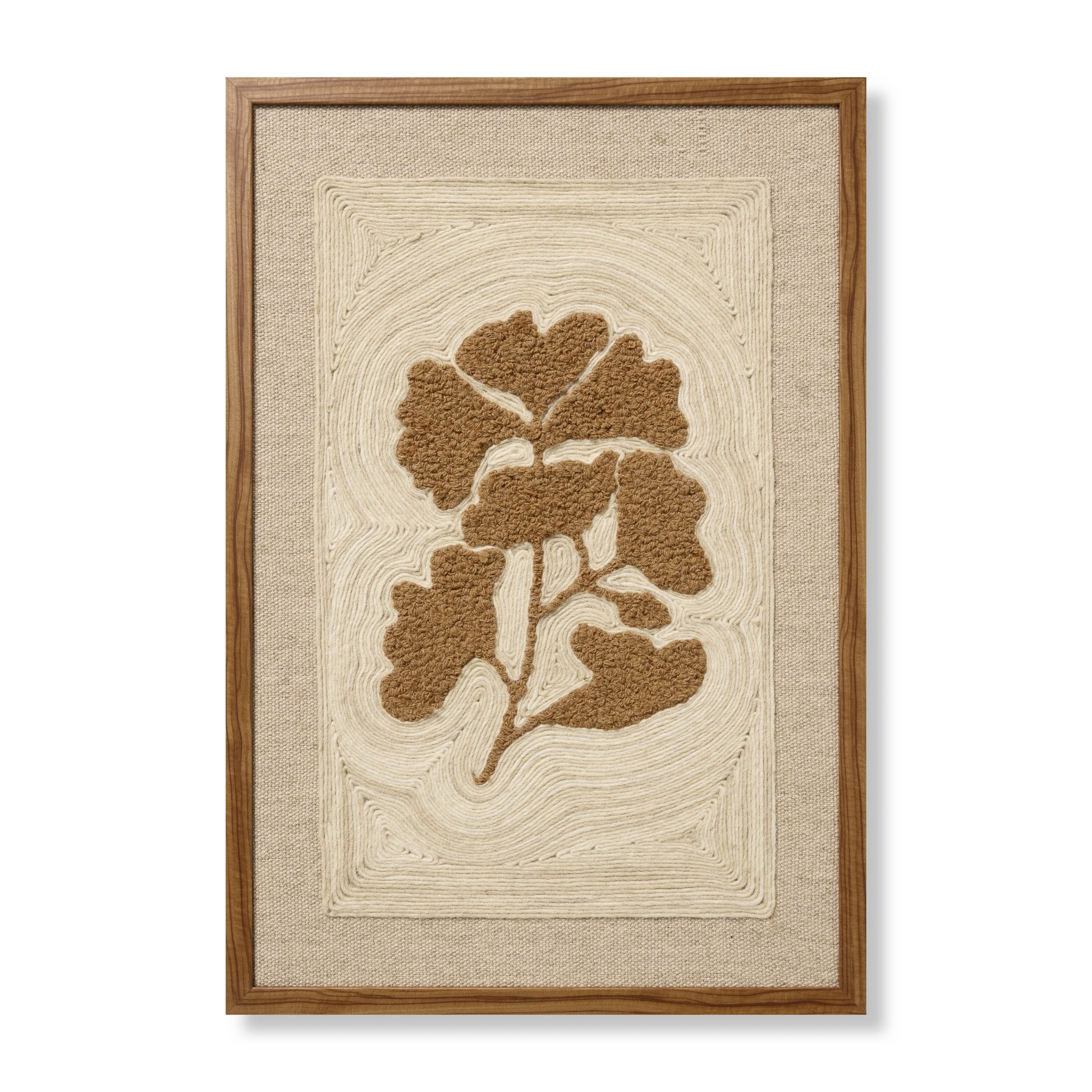 Loloi Clover & Clay Brown 2'-2" x 3'-2" Wall Art - Chapin Furniture