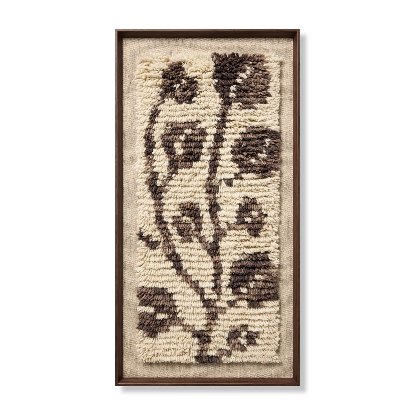 Loloi Eucalyptus Embrace Dark Brown 2'-2" x 4'-2" Wall Art - Chapin Furniture