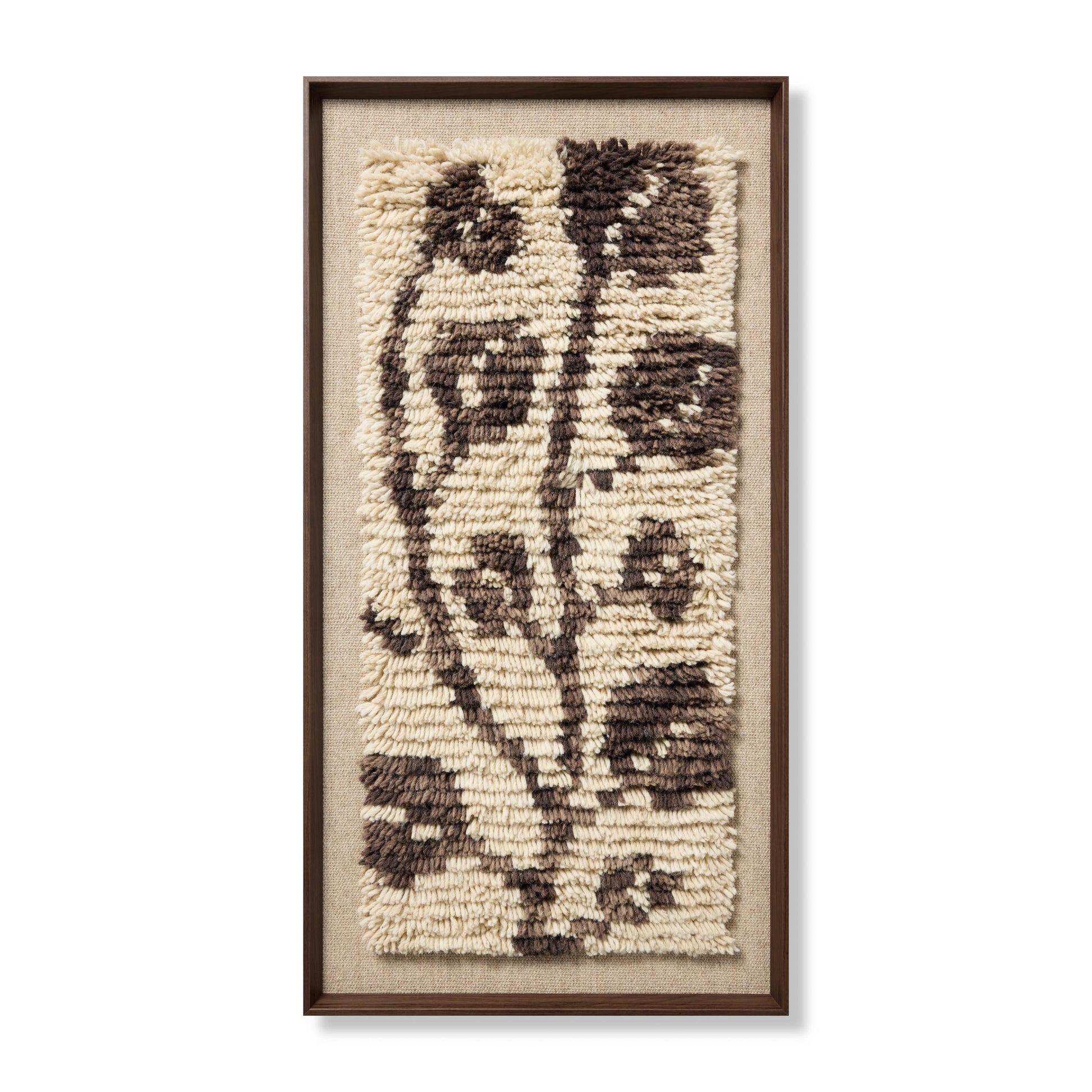Loloi Eucalyptus Embrace Dark Brown 2'-2" x 4'-2" Wall Art - Chapin Furniture