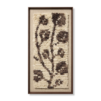 Loloi Eucalyptus Embrace Dark Brown 2'-2" x 4'-2" Wall Art - Chapin Furniture