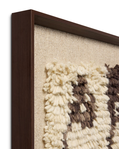 Loloi Eucalyptus Embrace Dark Brown 2'-2" x 4'-2" Wall Art - Chapin Furniture