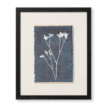 Amber Lewis x Loloi Ferris Blue / Ivory 1'-6" x 1'-10" Wall Art - Chapin Furniture