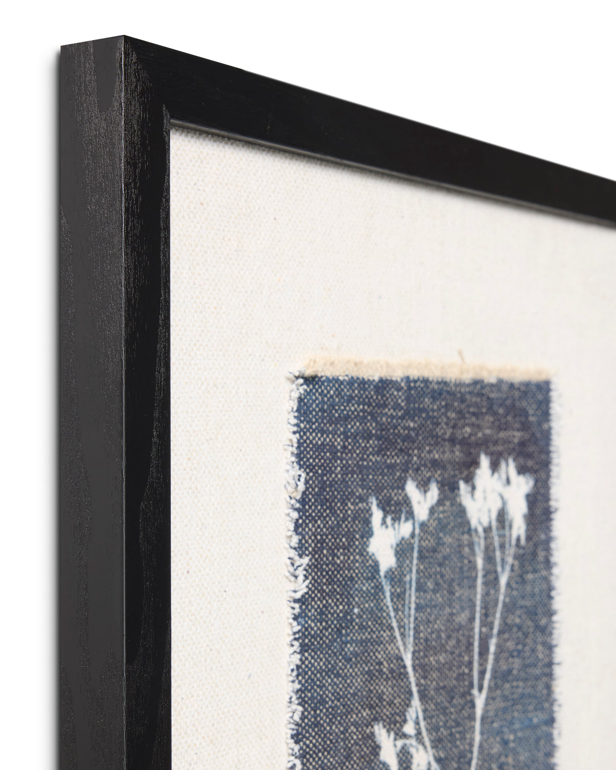 Amber Lewis x Loloi Ferris Blue / Ivory 1'-6" x 1'-10" Wall Art - Chapin Furniture