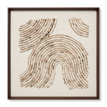 Loloi Flange Dark Brown 2'-9" x 2'-9" Wall Art - Chapin Furniture