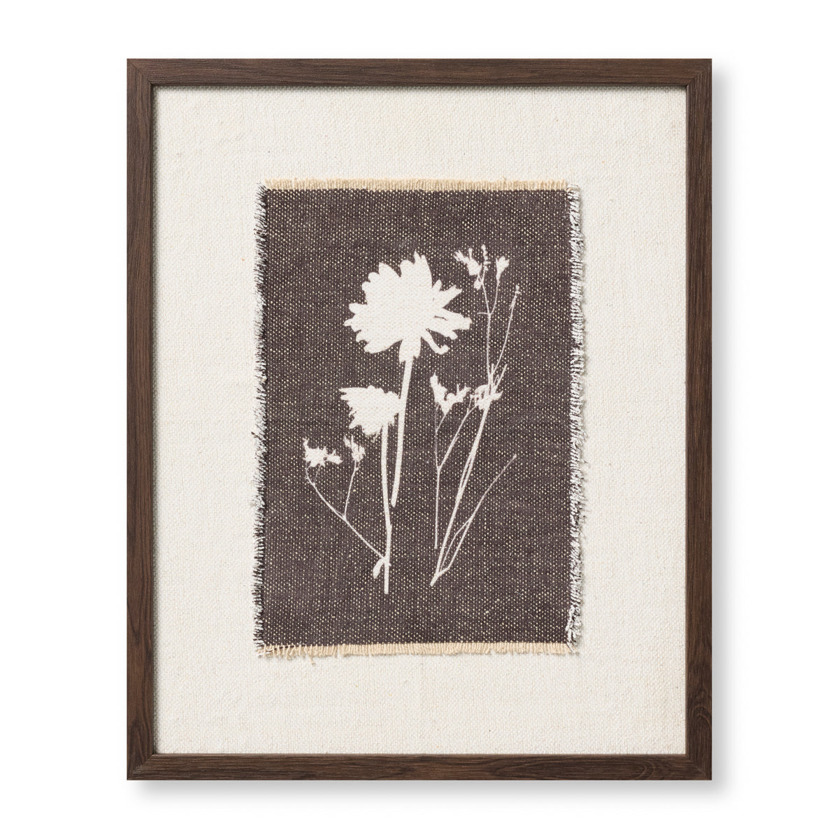 Amber Lewis x Loloi Hermosa Blue / Ivory 1'-6" x 1'-10" Wall Art - Chapin Furniture