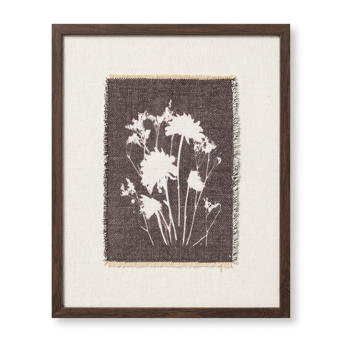 Amber Lewis x Loloi Petaluma Blue / Ivory 1'-6" x 1'-10" Wall Art - Chapin Furniture