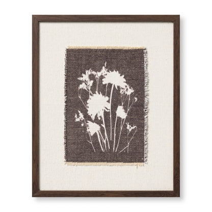 Amber Lewis x Loloi Petaluma Blue / Ivory 1'-6" x 1'-10" Wall Art - Chapin Furniture