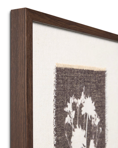 Amber Lewis x Loloi Petaluma Blue / Ivory 1'-6" x 1'-10" Wall Art - Chapin Furniture