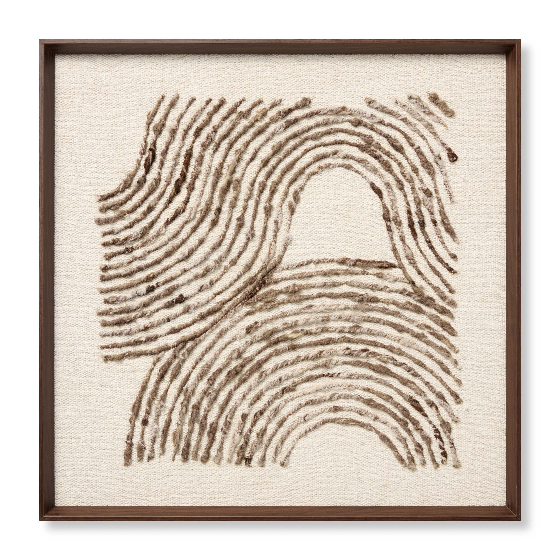 Loloi Phase Dark Brown 2'-9" x 2'-9" Wall Art - Chapin Furniture