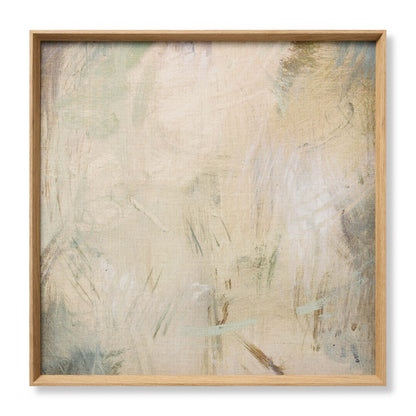 Loloi Quiet Whispers Natural 2'-9" x 2'-9" Wall Art - Chapin Furniture