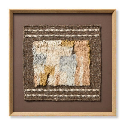 Loloi Rabat Natural 2'-1" x 2'-1" Wall Art - Chapin Furniture