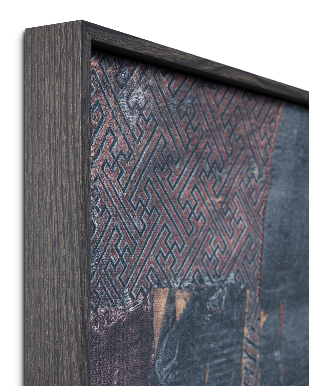 Amber Lewis x Loloi Rafael Blue / Black 21" x 31" Wall Art - Chapin Furniture
