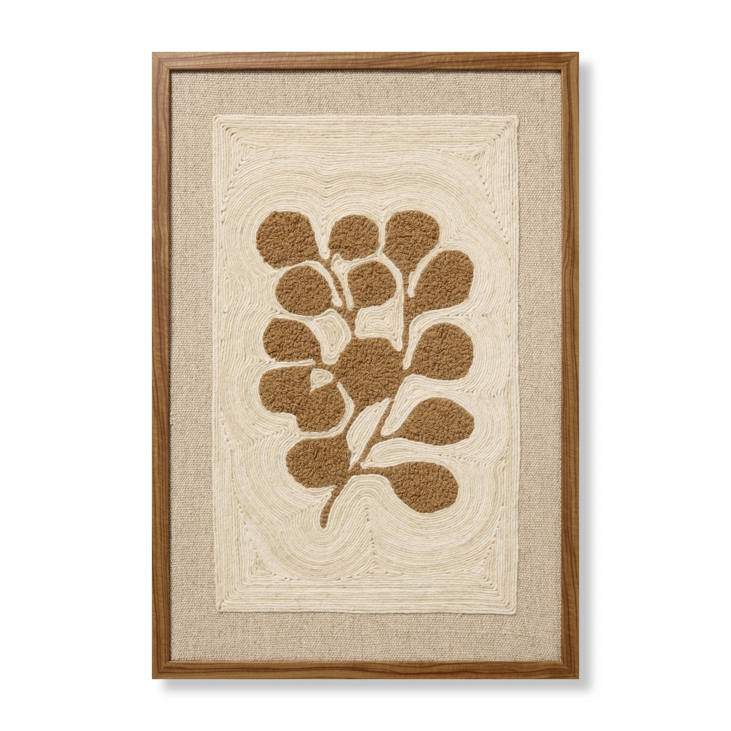 Loloi Sprig & Soil Brown 2'-2" x 3'-2" Wall Art - Chapin Furniture