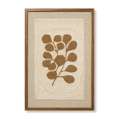 Loloi Sprig & Soil Brown 2'-2" x 3'-2" Wall Art - Chapin Furniture