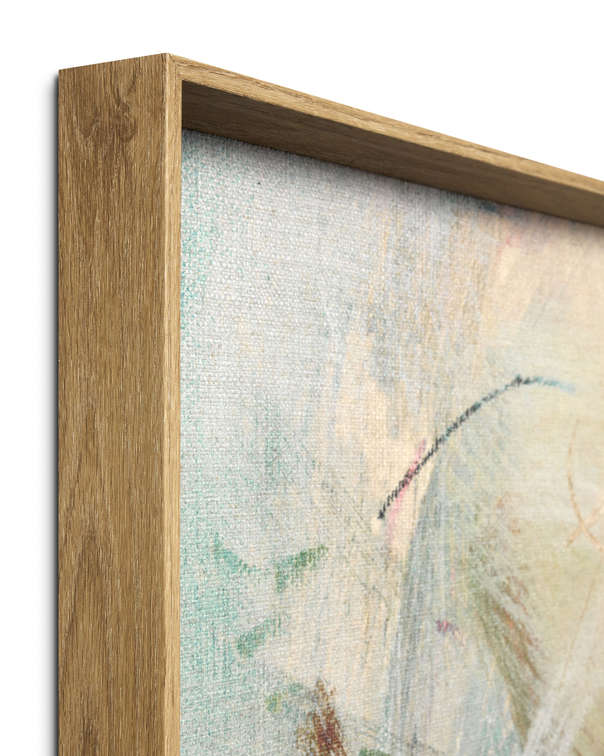 Loloi Subtle Currents Natural 2'-9" x 2'-9" Wall Art - Chapin Furniture