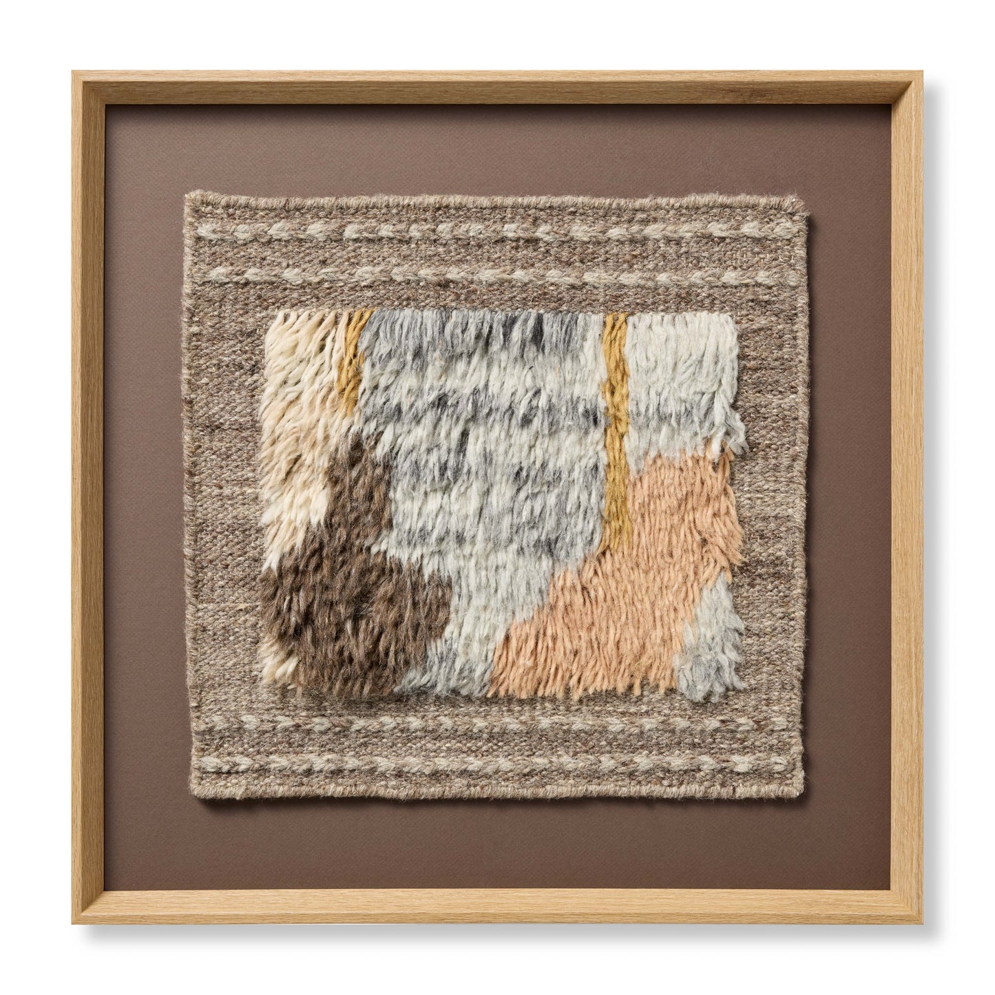 Loloi Tangier Natural 2'-1" x 2'-1" Wall Art - Chapin Furniture
