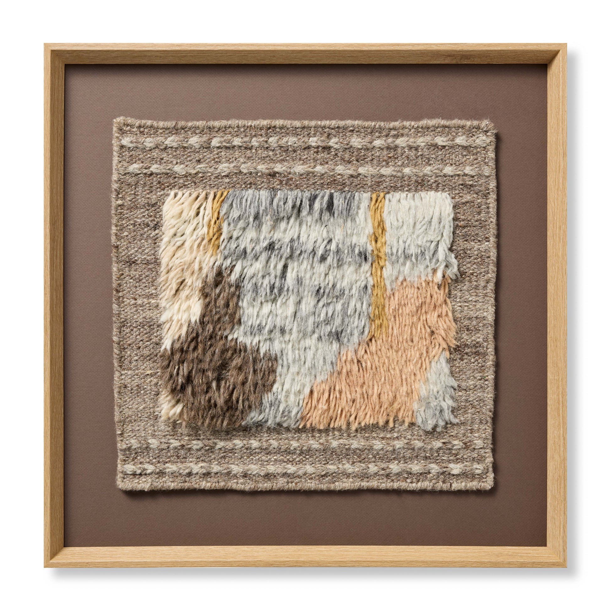Loloi Tangier Natural 2'-1" x 2'-1" Wall Art - Chapin Furniture