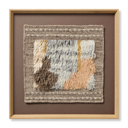 Loloi Tangier Natural 2'-1" x 2'-1" Wall Art - Chapin Furniture