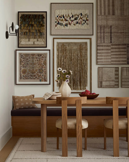 Loloi Patchwork A 17" x 17" Wall Art - Chapin Furniture