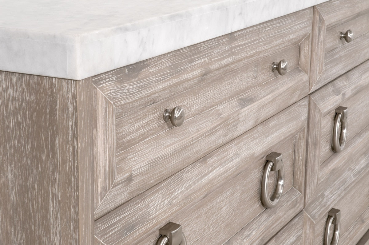 Azure Carrera Six Drawer Double Dresser - Chapin Furniture
