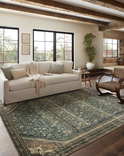 Magnolia Home Banks 02 Denim / Clay - Chapin Furniture