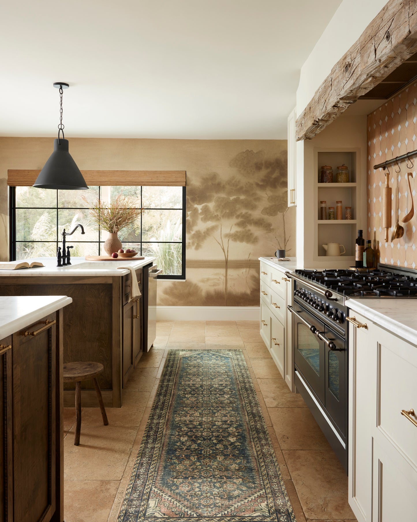 Magnolia Home Banks 02 Denim / Clay - Chapin Furniture