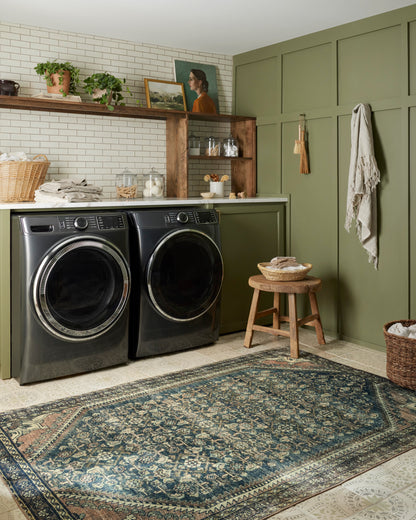 Magnolia Home Banks 02 Denim / Clay - Chapin Furniture