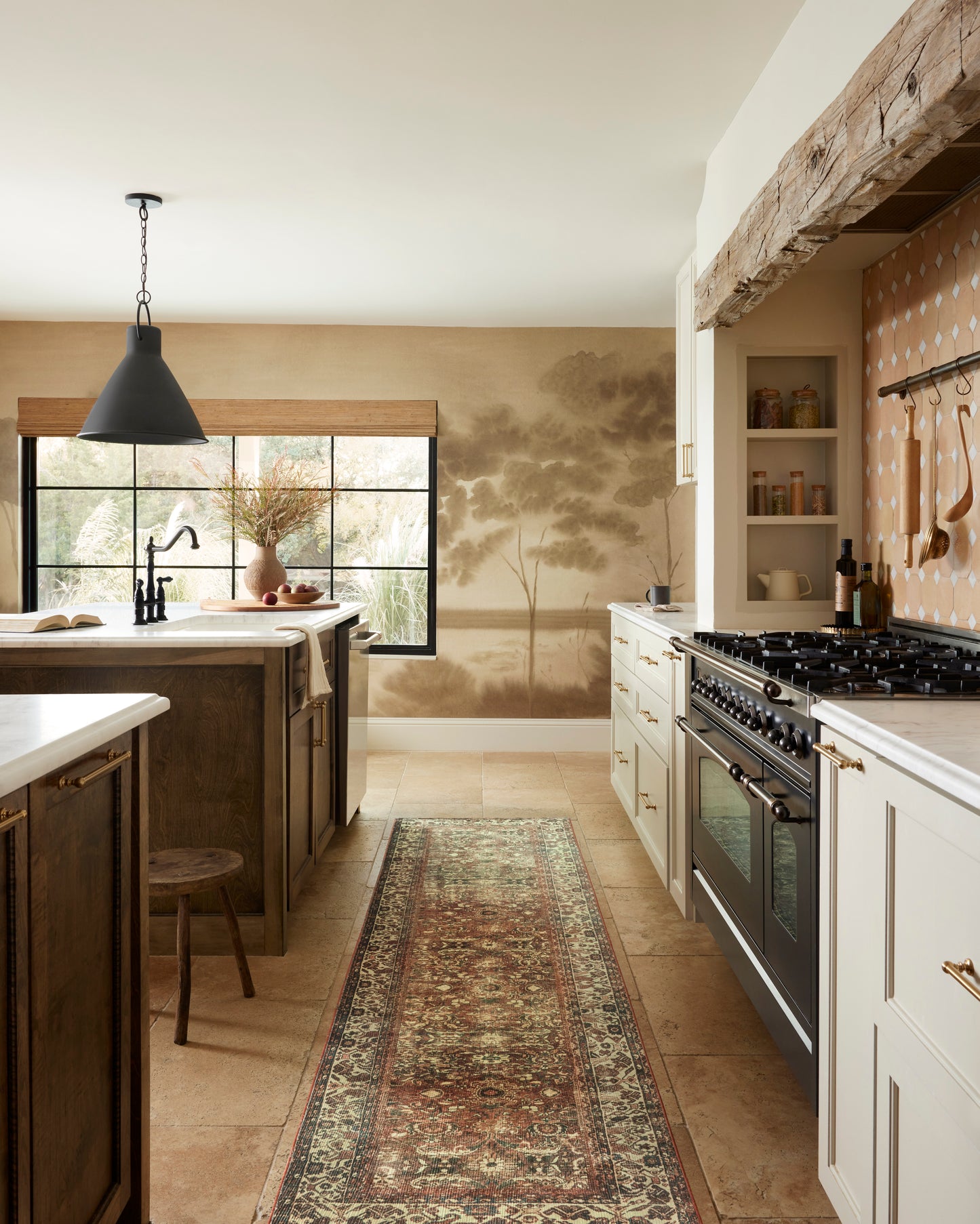 Magnolia Home Banks 04 Brick / Ivory - Chapin Furniture