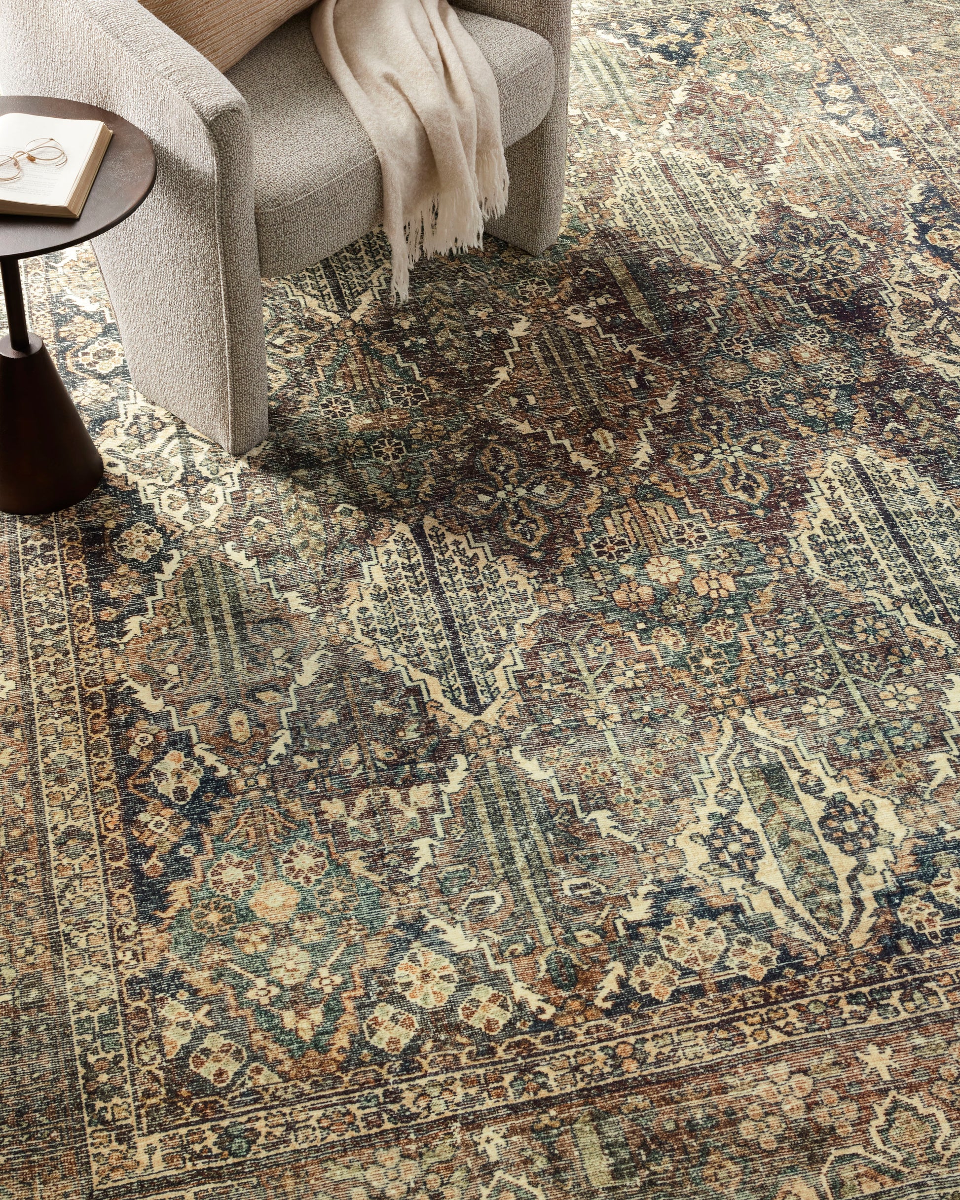 Magnolia Home Banks 05 Spice / Blue - Chapin Furniture