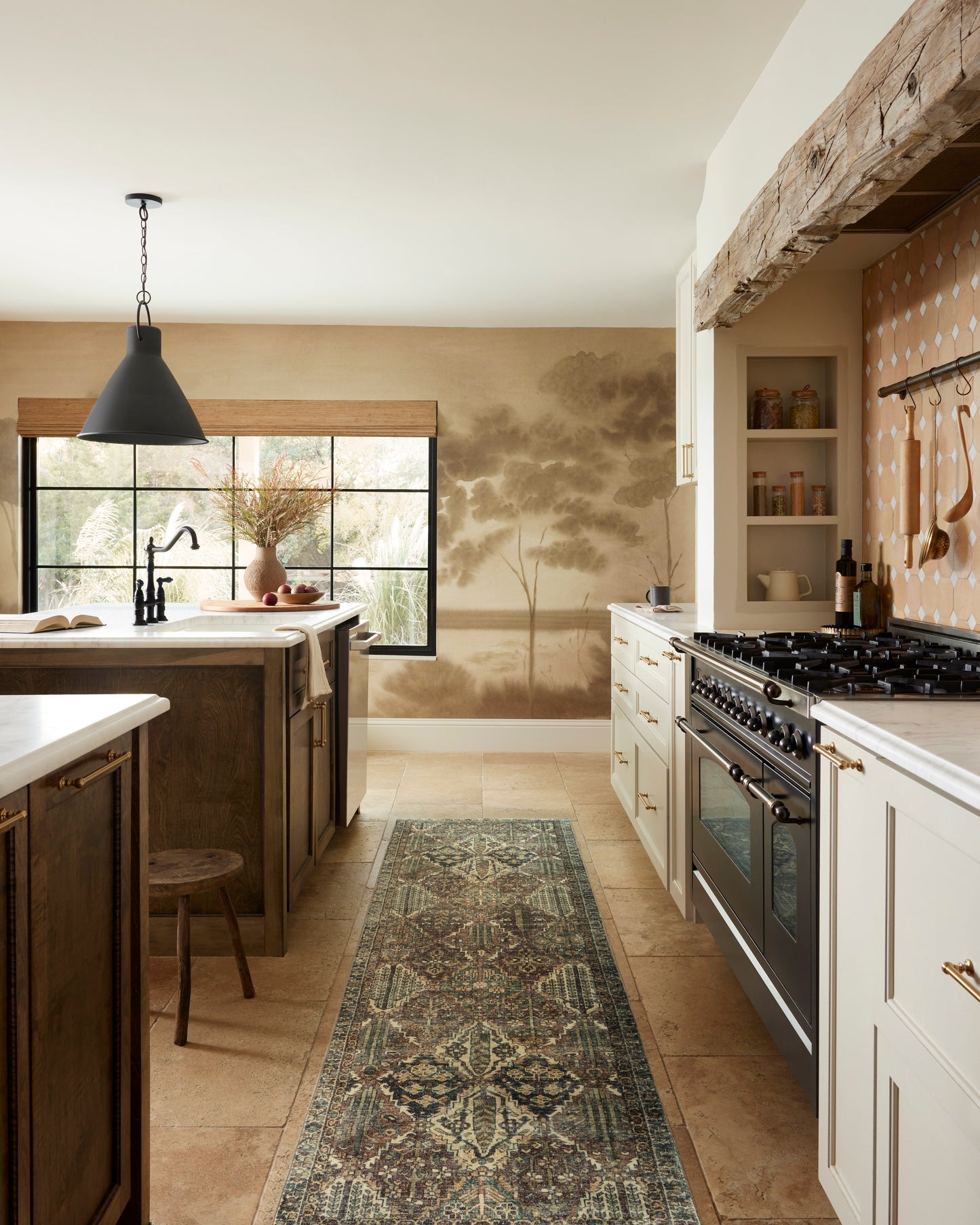 Magnolia Home Banks 05 Spice / Blue - Chapin Furniture