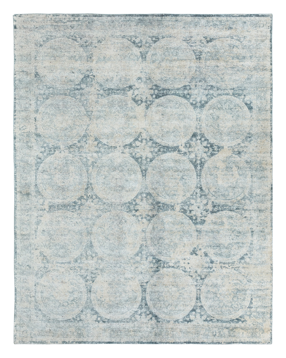 Barclay Butera Brentwood Crescent BBB04 Blue/Gray Rug - Chapin Furniture