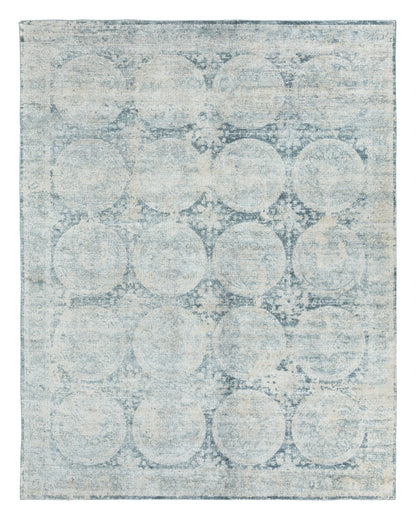 Barclay Butera Brentwood Crescent BBB04 Blue/Gray Rug - Chapin Furniture